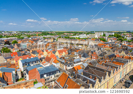 Arras old town historical centre, Hauts-de-France Region, France Arras old town historical centre, Hauts-de-France Region, France 121698592