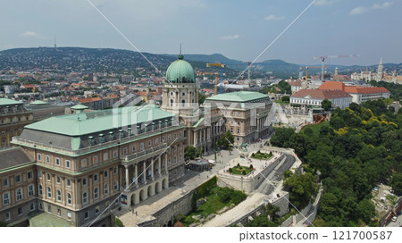 Buda Castle Hill in Budapest 121700587