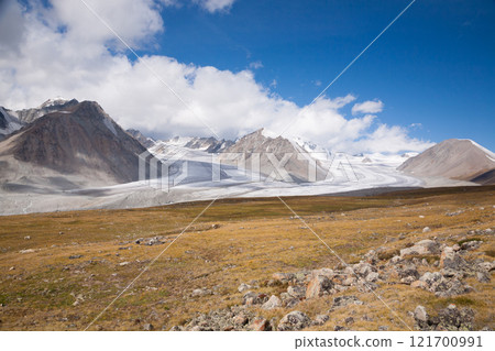 Altai tavan bogd national park landscape, Potanin Glacier, Mongolia 121700991