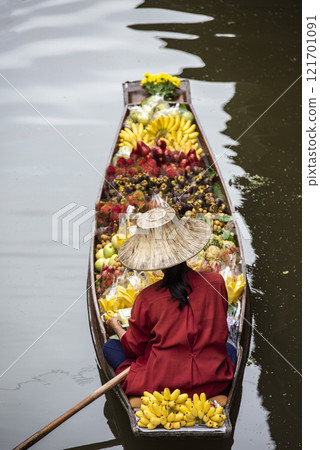 THAILAND RATCHABURI DAMNOEN SATUAK FLOATING MARKET 121701091