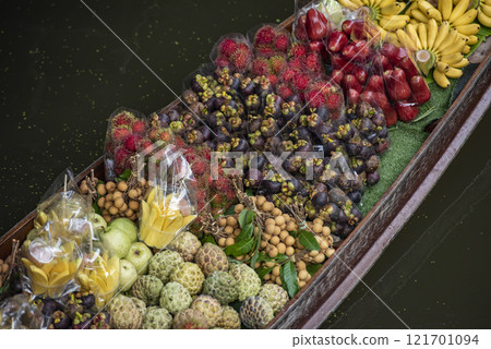 THAILAND RATCHABURI DAMNOEN SATUAK FLOATING MARKET 121701094