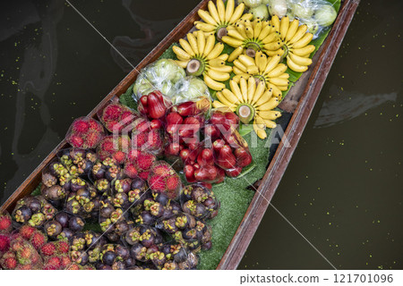 THAILAND RATCHABURI DAMNOEN SATUAK FLOATING MARKET 121701096