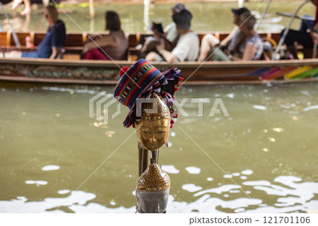THAILAND RATCHABURI DAMNOEN SATUAK FLOATING MARKET 121701106