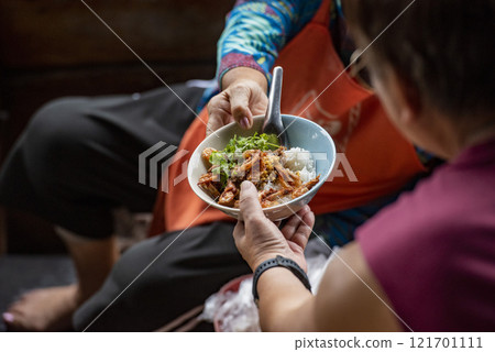 THAILAND RATCHABURI DAMNOEN SATUAK FLOATING MARKET 121701111
