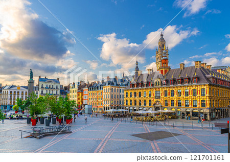 Lille city historical center, French Flanders, Nord department, France 121701161
