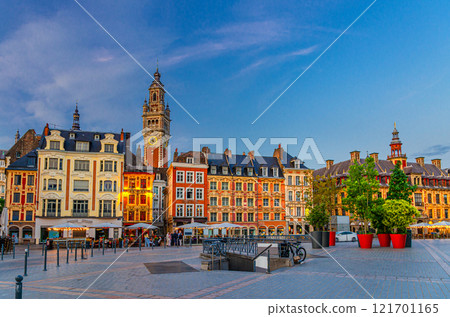 Lille city historical center, French Flanders, Nord department, France 121701165