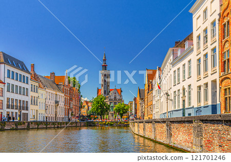 Bruges city historical centre, Flemish Region, Belgium Bruges city historical centre, Flemish Region, Belgium 121701246