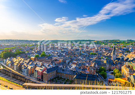 Namur historical city centre, Wallonia, Walloon Region, Belgium 121701275