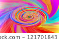 Colorful swirl abstract art design 121701843