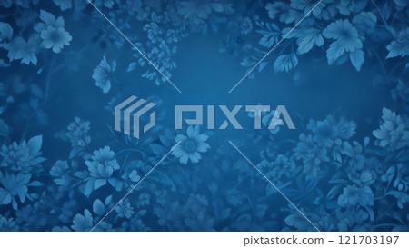 Landscape with flowers AI image Landscape with flowers AI image 121703197