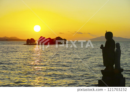 Sunset of Lake Shinji Sunset of Lake Shinji 121703232