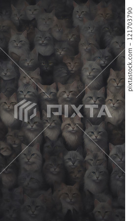 Cat AI產生的素材 121703790