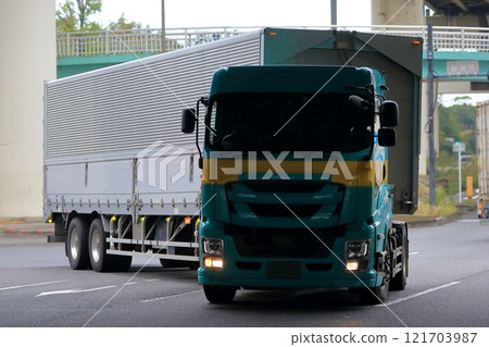 Trailer truck Trailer truck 121703987