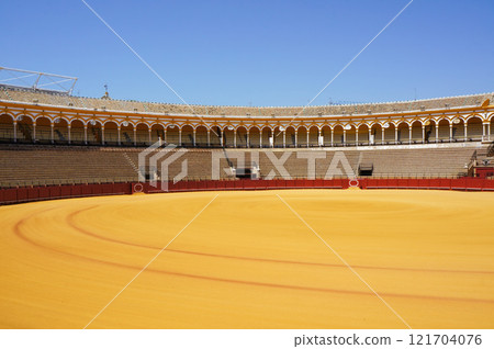 Enter the bullring in Seville Enter the bullring in Seville 121704076