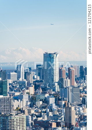 「東京」 從東京都廳展望台眺望東京 121704215