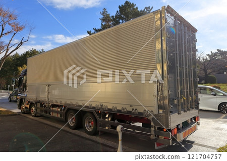 Logistics truck Logistics truck 121704757