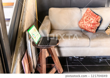 In a room with a PC 121704849