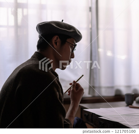 Retro image cut Retro image cut 121705100