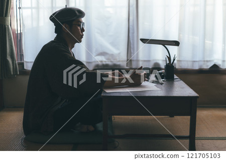 復古影像剪切 121705103