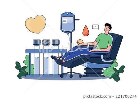 People Donate Blood To Charity People Donate Blood To Charity 121706274