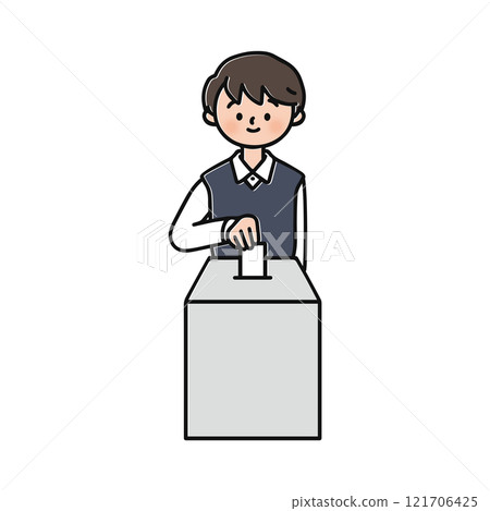 A man who votes A man who votes 121706425