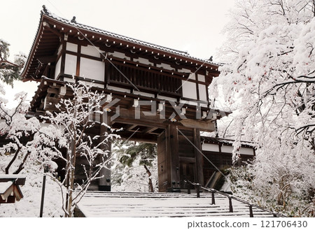 久保田城門雪景 久保田城門雪景 121706430