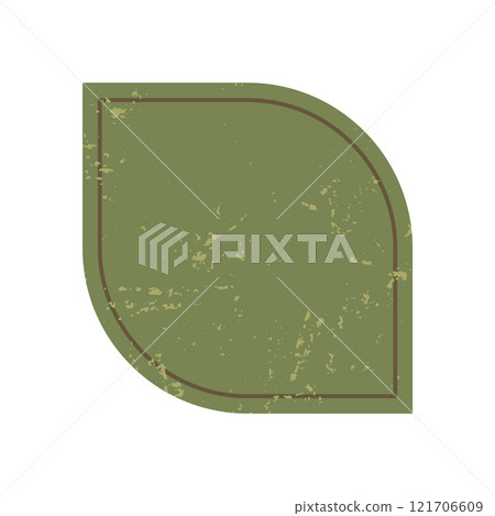 Brutalist abstract shape. Modern icon with grunge texture and flat form. Unique figure and element, perfect for creative projects, trendy designs, or contemporary art displays. Brutalist abstract shape. Modern icon with grunge texture and flat form. Unique figure and element, perfect for creative projects, trendy designs, or contemporary art displays. 121706609
