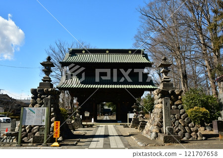 Menuma Shodenzan Kanki-in Temple, Kisoumon Gate Menuma Shodenzan Kanki-in Temple, Kisoumon Gate 121707658