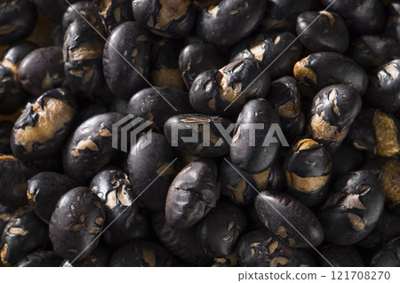 Roasted black beans Roasted black beans 121708270