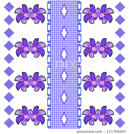 ceramic tile pattern of flower carved on white ceramic tile pattern of flower carved on white 121708497