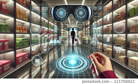 未來購物體驗：AR技術賦能的智慧商店與數位消費 121708922