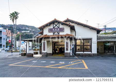 [Shizuoka Prefecture] Kinomiya Station - a charming exterior 121709331