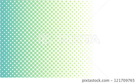 Green gradient halftone (dot gradient) background illustration Green gradient halftone (dot gradient) background illustration 121709765