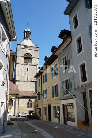 Evian cityscape, France 121710079