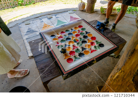Bali, Indonesia - October 22, 2024: View of Maha Gangga Valley restaurant. indonesian toys 121710344