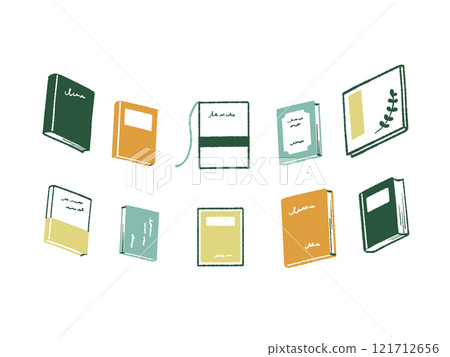 各種書籍 - 4 種顏色 121712656
