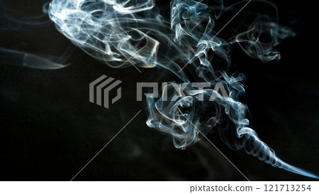 smoke cloud with black background. fog texture smoke cloud with black background. fog texture 121713254