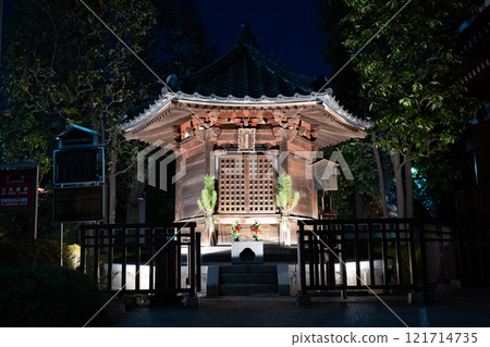 淺草、東京 淺草寺六角堂 121714735