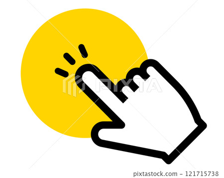 Mouse cursor click icon 121715738