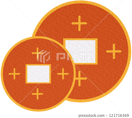 Chinese icon vector illustration. Happy Chinese new year sign and symbol. Element for Chinese New Year's design.	 121716309