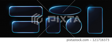Neon glass frames collection 121716373