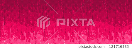 Pixel bitmap pattern with vertical stripes 121716383