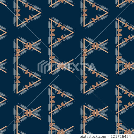 Textile motif seamless pattern. Abstract line shape geometric motif basic pattern continuous background. Man shirt all over print block. Textile motif seamless pattern. Abstract line shape geometric motif basic pattern continuous background. Man shirt all over print block. 121716434
