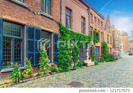 Ghent city historical center, East Flanders province, Flemish Region, Belgium 121717073