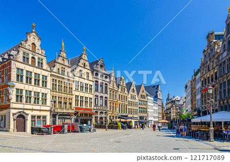 Antwerp old town, Flemish Region, Belgium 121717089