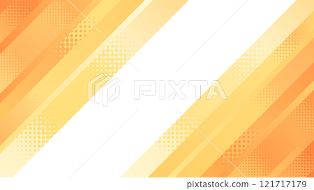 橙點漸層斜條紋框 121717179