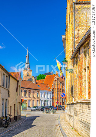 Bruges city historical centre, West Flanders province, Flemish Region, Belgium 121717367