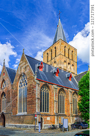 Bruges city historical centre, West Flanders province, Flemish Region, Belgium 121717391