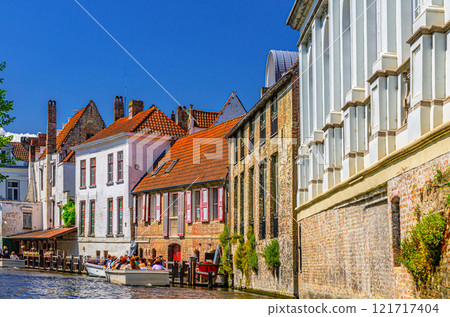 Bruges city historical centre, West Flanders province, Flemish Region, Belgium 121717404