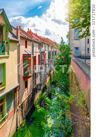 Amiens historical city centre, Somme department, Hauts-de-France Region, France 121717810